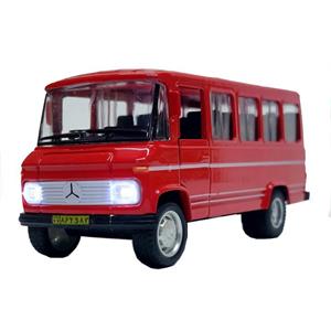 ماشین بازی مدل فلزی مینی بوس طرح بنز قدیم