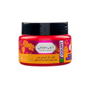 کرم و ژل آبرسان بدن ( میوه های استوایی)  دیپ سنس مناسب پوست خشک و معمولی 250 میل