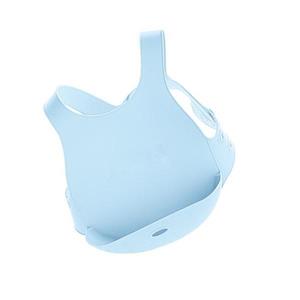 پیشبند سیلیکونی بند گردنی آبی minikoioi flexi bib