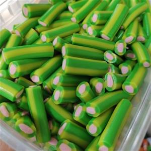پاستیل لوله ای هندوانه ای بریده (150گرمی)