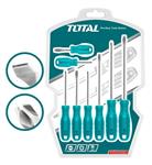 ست پیچ گوشتی 8 عددی توتال  مدل total thtdc250801 اصل