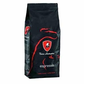 قهوه دانه اسپرسو لامبورگینی 60٪عربیکا LAMBORGHINI مدل RED وزن 1 کیلو 