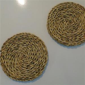 دیوار کوب حصیری