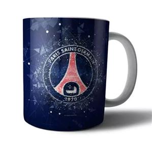 ماگ سرامیکی فوتبالی تیم پاری سن ژرمن پاریس فرانسه لئو مسی  Paris Saint Germain