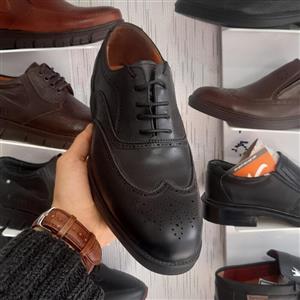 کفش تمام چرم طبی مردانه