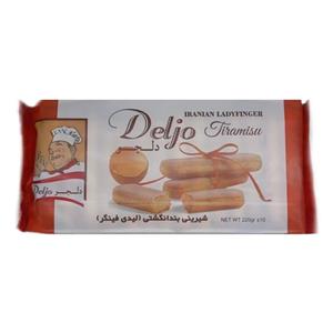 بیسکوئیت تیرامیسو دلجو (لیدی فینگر) 220 گرمی