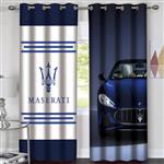 پرده چاپی پانچ طرح  برند  MASERATI(مازراتی) کد 409