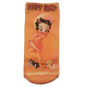 جوراب دخترانه طرح BETTY BOOP نخی مناسب 5تا7سال