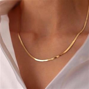 بدلیجات استیل گردنبند ماری زنانه کاملا رنگ ثابت و ضدآب