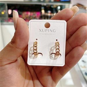 گوشواره ، مارک ژوپینگ ، طرح کارتیر ، سایز کوچک ، وزن سبک ، قفل حلقه ای ، رنگ ثابت ، ضد حساسیت