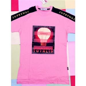 تیشرت پسراته  ودخترانه لانگ 10تا12سال نخی سایز 60و65