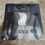 جوراب شلواری کرمی کنتریس نخ 40 EXTRA مناسب سایزبندی XL تا XXXXXL فری سایز تا بزرگ سایز