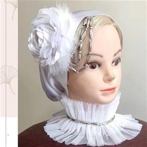 توربان و حجاب عروس گل رز