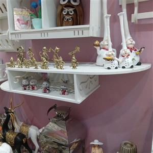 شلف استند جای رسیوری و دستگاه دیجیتال طرح گل