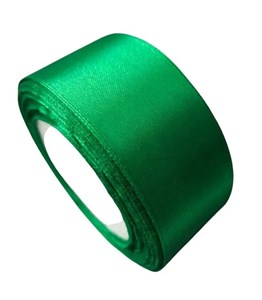 روبان 4 سانت ساتن سبز تیره(یک حلقه)
