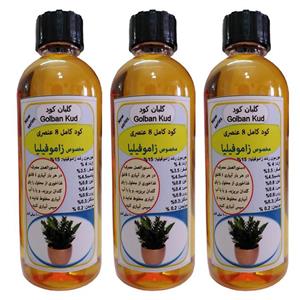 مجموعه کود مایع مخصوص زاموفیلیا بسته سه عددی حجم هر ظرف 100 میلی لیتر
