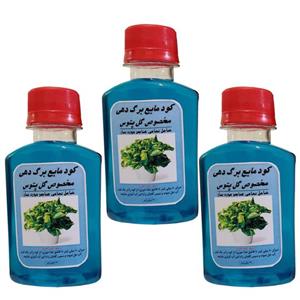 کود مایع مخصوص برگ دهی پتوس بسته سه عددی حجم هر ظرف 100 میلی لیتر