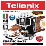اسپرسو ساز تلونیکس ( قهوه ساز  تلیونیکس telionix) مدل 5119 بیست بار  1350w