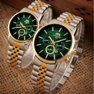 ساعت ست صفحه سبز