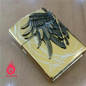 فندک گازی سنگی طرح آمازون طلایی