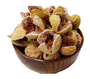 انجیر  خشک استهبان سایز متوسط بسته 450 گرمی رنگ زرد روشن خوش طعم و شیرین و گوشتی محصول امسال