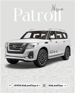 ماکت نیسان پاترول برند چزی مقیاس 1/24 عقبکش 6 درب بازشوبصورت موزیکال وچراغ دار