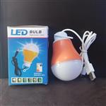 لامپ مسافرتی LED سیار با دو سری usb و micro usb