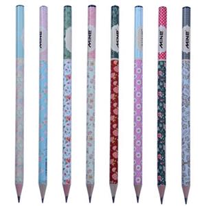 مداد مشکی ماین مدل PC852 طرح گل تک عددی