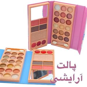 پالت کامل آرایشی آنی لیدی  سایه مات و سایه شاین پیگمنت بالا  پلت سایه مسافرتی