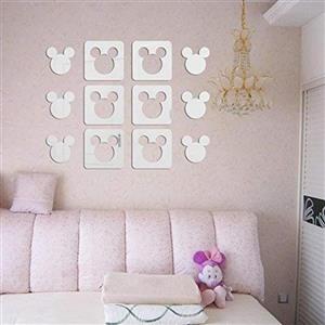 استیکر دیواری آینه ای آتریکس مدل میکی موس