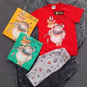 تیشرت شلوارک خرس و روباه