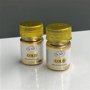 رنگ پودری طلایی و نقره ای شاین دکتر گاست