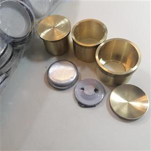 پولک دکمه پارچه ای سایز 24 بسته100 عددی
