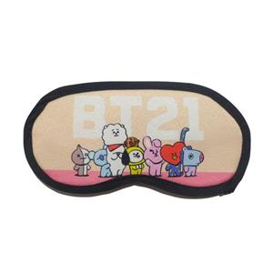چشم بند خواب طرح  گروه بی تی اس 01