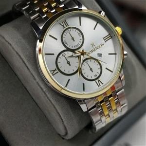 ساعت مچی مردانه رومانسون ثبات رنگ نسبتاً خوب بدنه  استیل ROMANSON