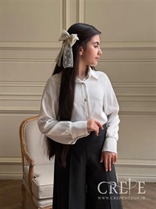 شومیز یقه مردانه الیزه