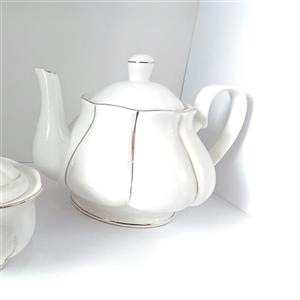 سرویس چای خوری سرامیک لب طلا