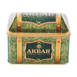 چای اکبر AKBAR صندوقی قوطی فلزی با طعم Rich Soursop (250 گرم)