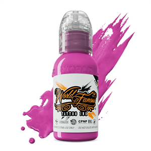 رنگ تتو وردفیمس پاریس پینک Paris Pink 