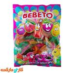 پاستیل مار میوه ای ببتو 1 کیلویی BEBETO