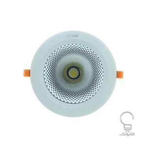 لامپ 60 وات اکووات مدل DP60A توکار ECOWAT 60W COB Downlight indoor lighting