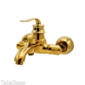 شیر حمام تهران برنز مدل هلن  مشکی طلایی مات