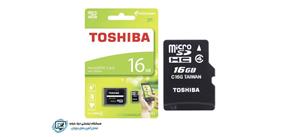 کارت حافظه microSDHC توشیبا مدل M102 کلاس 4 ظرفیت 16 گیگابایت Toshiba Class 16GB 