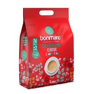 کافی میکس  کلاسیک قرمز بسته 24 عددی بن مانو