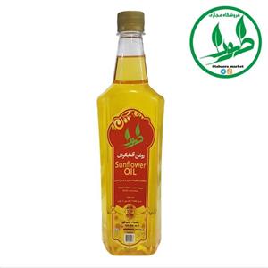 روغن آفتابگردان مغز خام (یک لیتری) طهورا