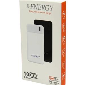 پاوربانک 10هزار  ایکس انرژی فست X85