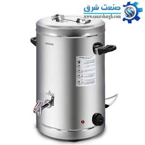 سماور برقی استیل 20  لیتری دارای اتوماتیک
