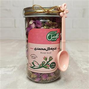گل برگ وغنچه گل محمدی