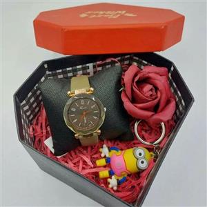 ست شیک مردانه باکس هدیه ساعت مردانه باکس شیک و لاکچری مردانه هدیه مناسب استفاده روزمره ()