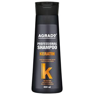 شامپو کراتینه اگرادو مدل KERATIN حجم 400 میلی لیتر 